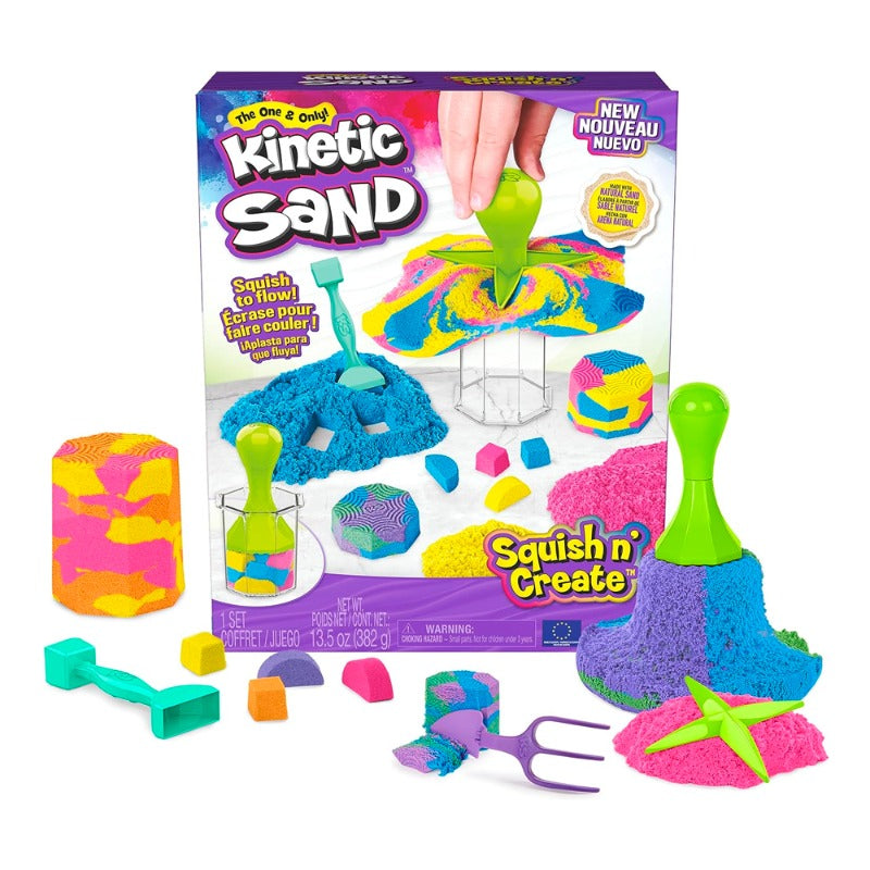 Kinetic Sand Squish and Create