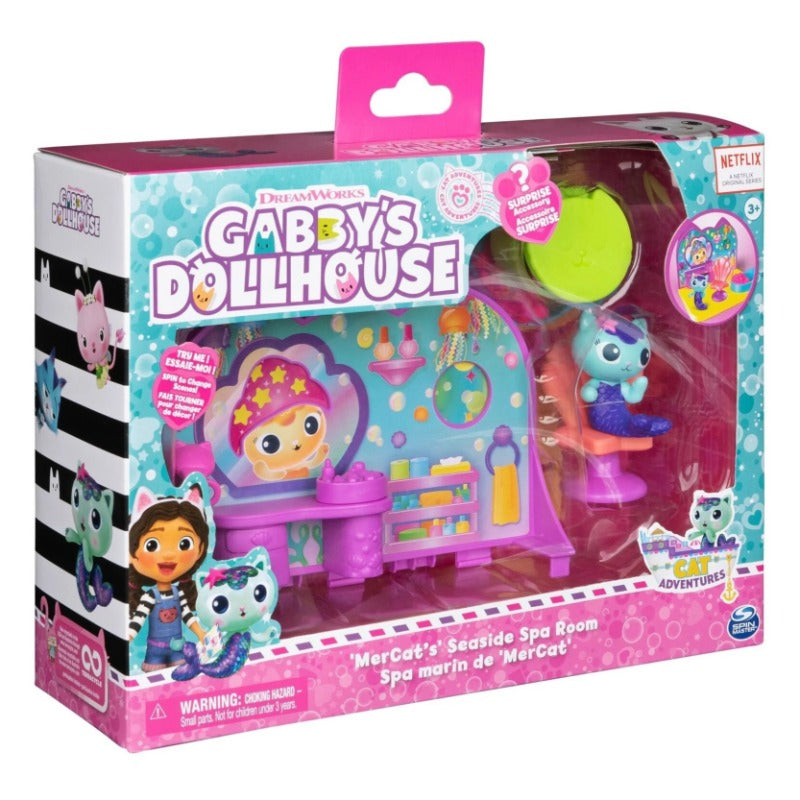 Gabby's Dollhouse Kitty Narwhal’s Carnival Room Set - Multishapes