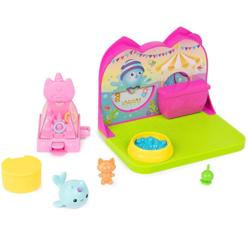 Gabby's Dollhouse Kitty Narwhal’s Carnival Room Set - Multishapes