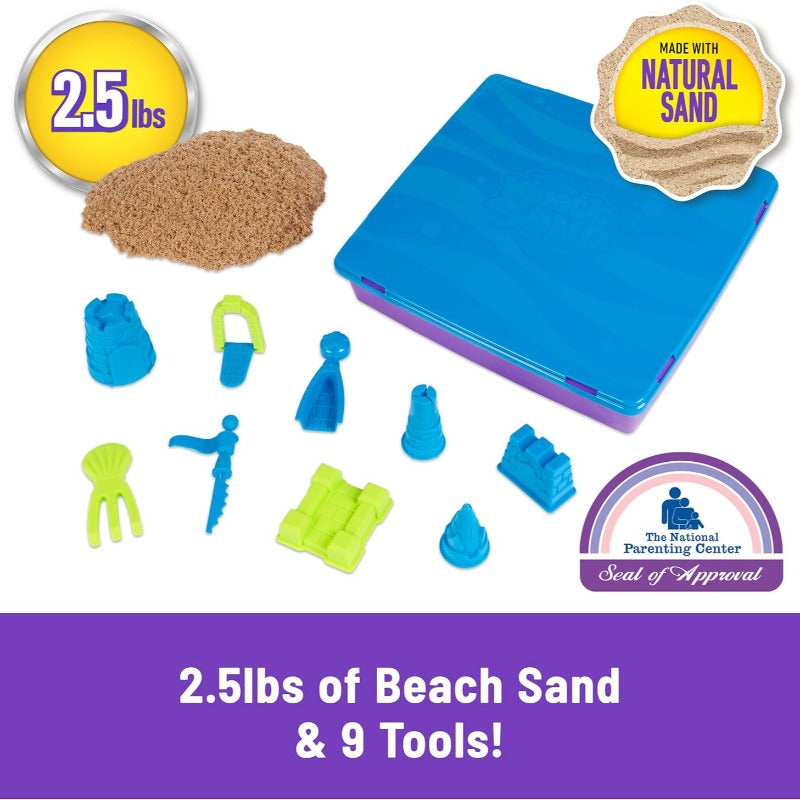 Kinetic Sand Deluxe Beach Castle Sand Play Set