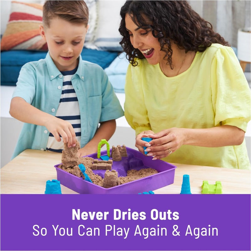 Kinetic Sand Deluxe Beach Castle Sand Play Set