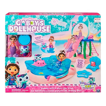 Gabby's Dollhouse Pool Party Playset