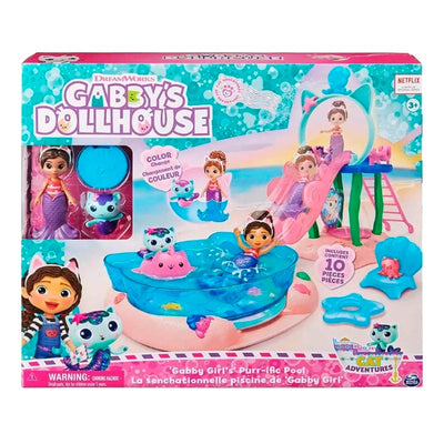Gabby's Dollhouse Pool Party Playset