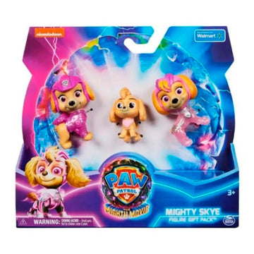 Paw Patrol The Mighty Movie Mighty Skye Exclusive Figure 3-Pack