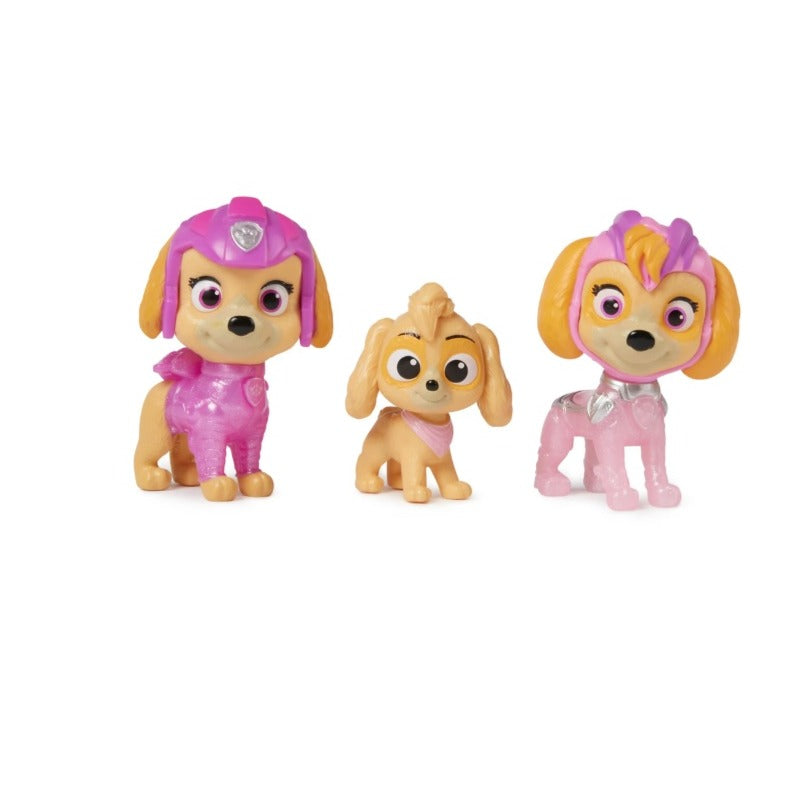 Paw Patrol The Mighty Movie Mighty Skye Exclusive Figure 3-Pack