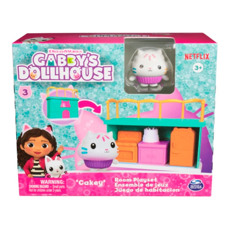 Gabby's Dollhouse Room Playset Mini- multishapes