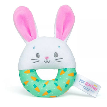 Ms. Rachel Hop Little Bunnies Soft Rattle