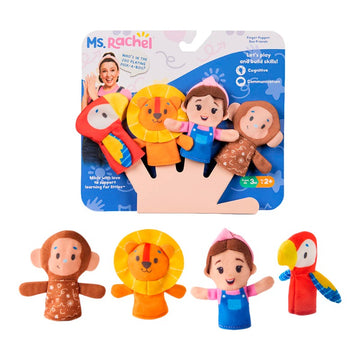 Ms. Rachel Zoo Song Finger Puppet Set