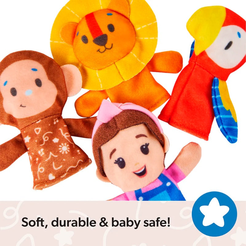 Ms. Rachel Zoo Song Finger Puppet Set