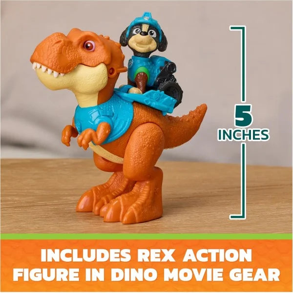 Paw Patrol Movie3 Dino Fig Roaring Pup Pals Rex