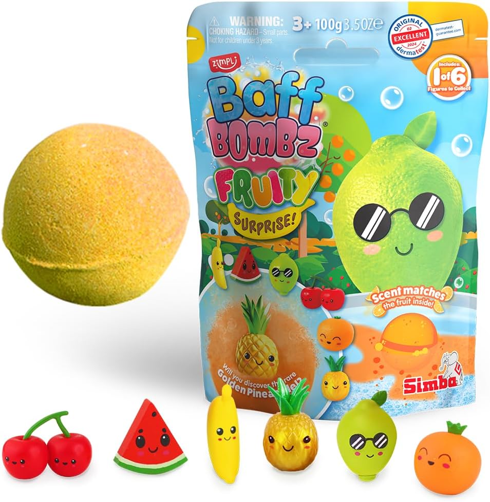 Zimpli kids- Baff Bombz Fruity Surprise - 100G