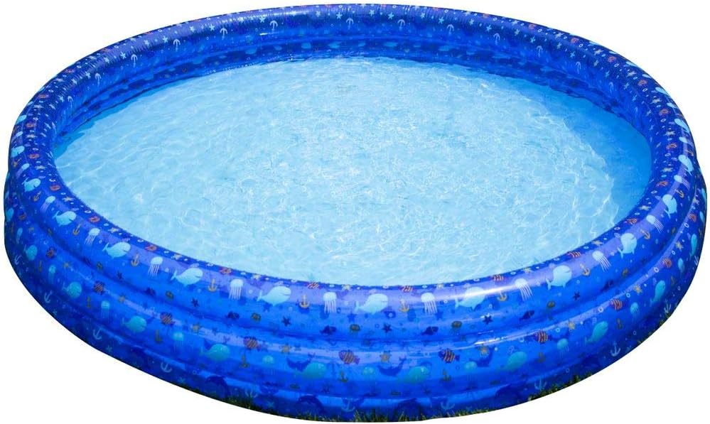 SWIMLINE Classic 3 Ring Kiddie Ring Pool 60'' X 12''