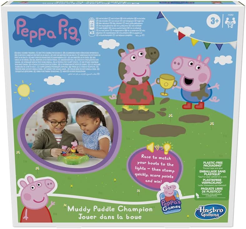 Hasbro Peppa Pig Muddy Puddle Champion Board Game