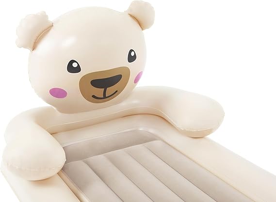 Up, In & Over™     74" x 43" x 35"/1.88m x 1.09m x 89cm DreamChaser Airbed - Teddy Bear