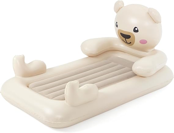 Up, In & Over™     74" x 43" x 35"/1.88m x 1.09m x 89cm DreamChaser Airbed - Teddy Bear
