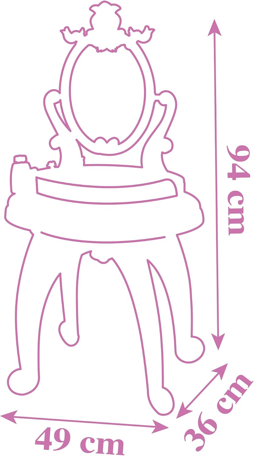 Smoby Disney Princess 2 in 1 dressing table