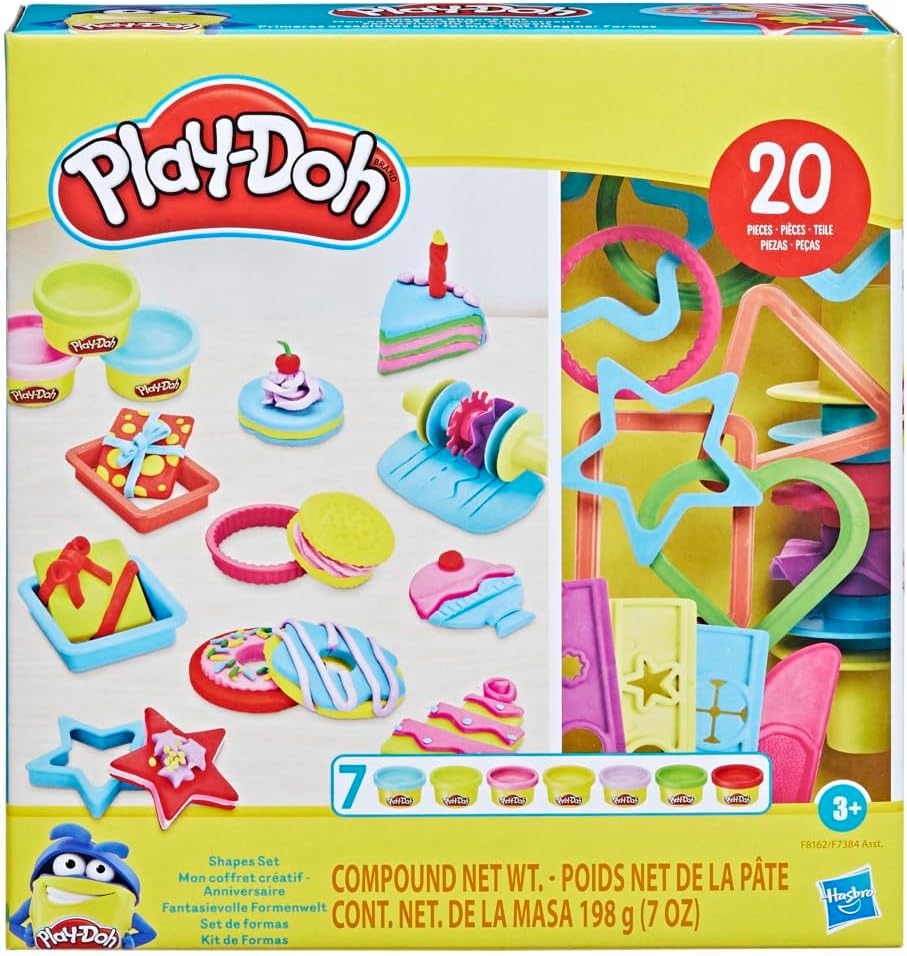 PLAY DOH IMAGINE SHAPES SET F7384