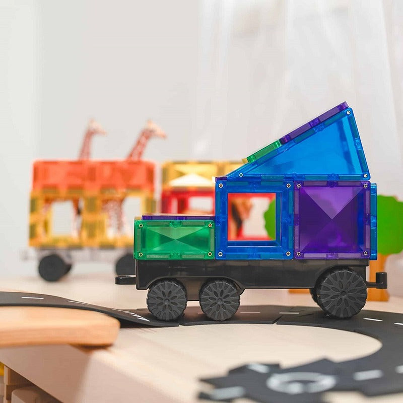 Connetix - Magnetic Rainbow Transport Pack 50 Pcs