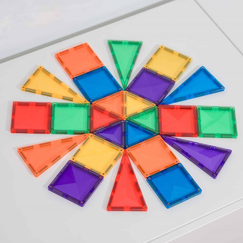 Connetix - Magnetic Rainbow Mini Pack 24 Pcs