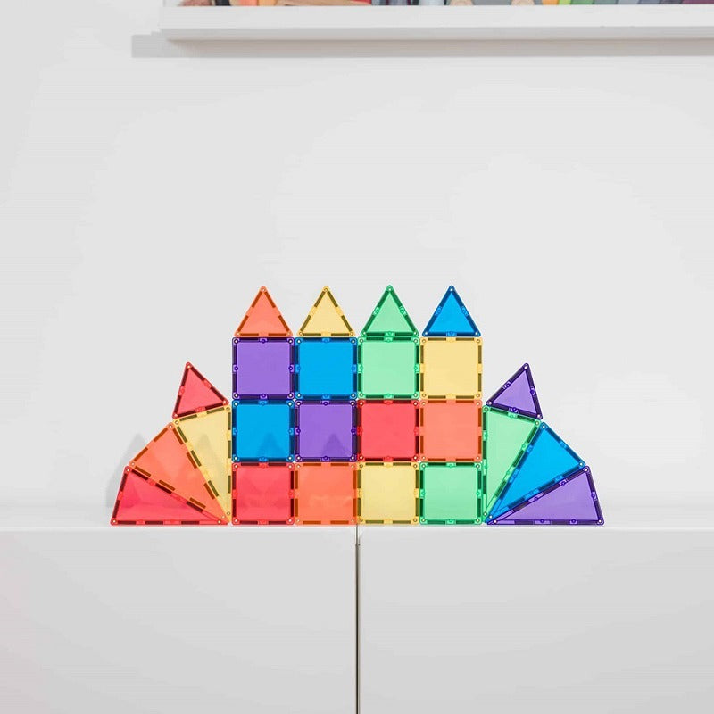 Connetix - Magnetic Rainbow Mini Pack 24 Pcs