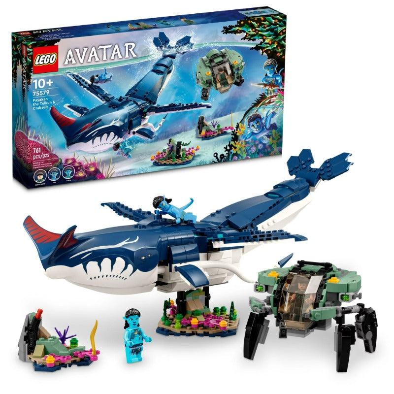 LEGO Avatar Payakan The Tulkun And Crabsuit Building Toy Set - 761 Pcs 75579