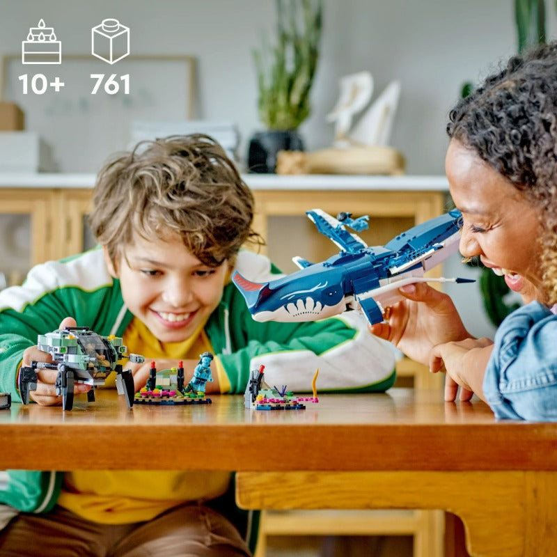 LEGO Avatar Payakan The Tulkun And Crabsuit Building Toy Set - 761 Pcs 75579