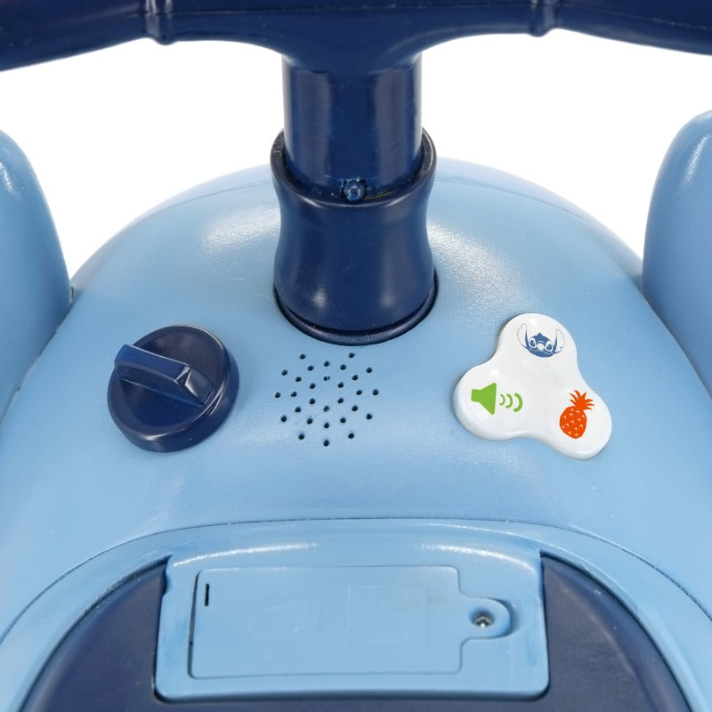 Kiddie Land Disney Stitch Ride On with Lights and Sounds