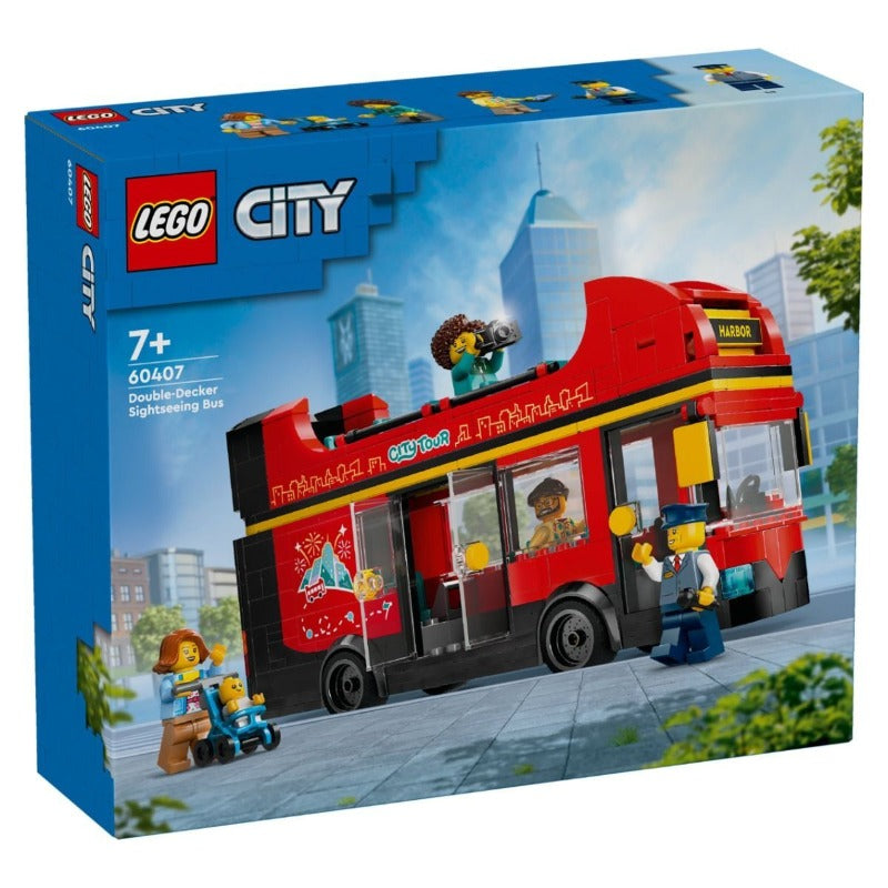 LEGO City Red Double-decker Sightseeing Bus