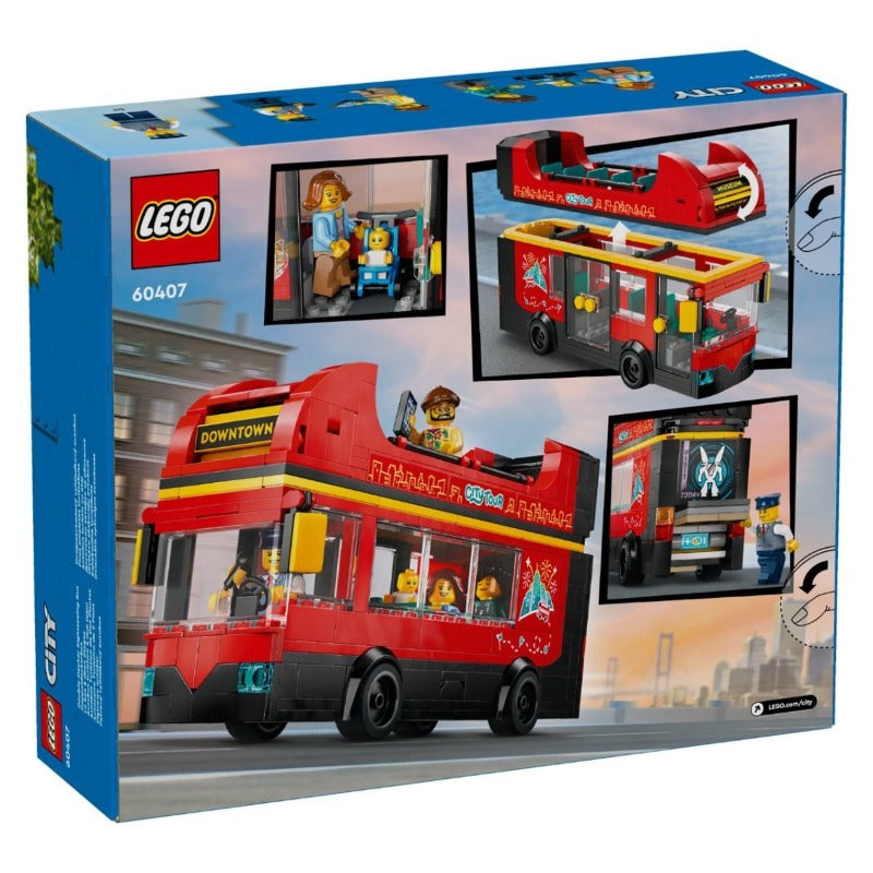 LEGO City Red Double-decker Sightseeing Bus