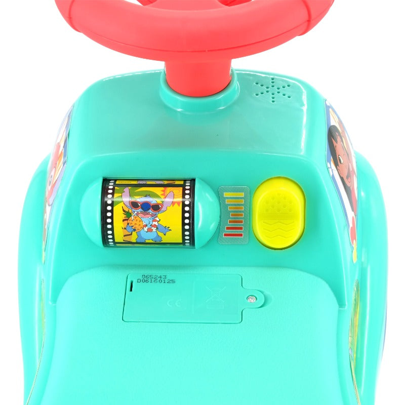 Kiddie Land Disney Stitch Ride On with Sounds and Lights
