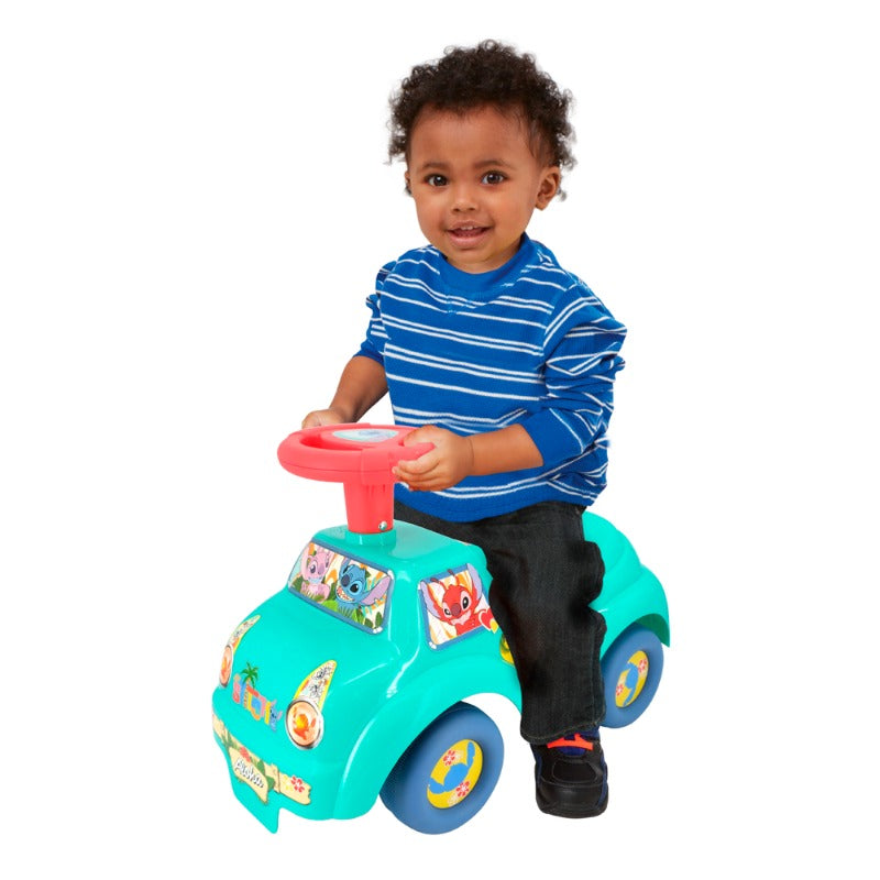 Kiddie Land Disney Stitch Ride On with Sounds and Lights