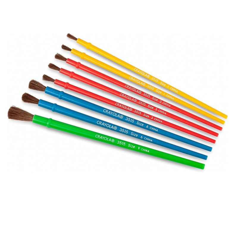 Crayola Art and Craft Brush Set 8Pcs