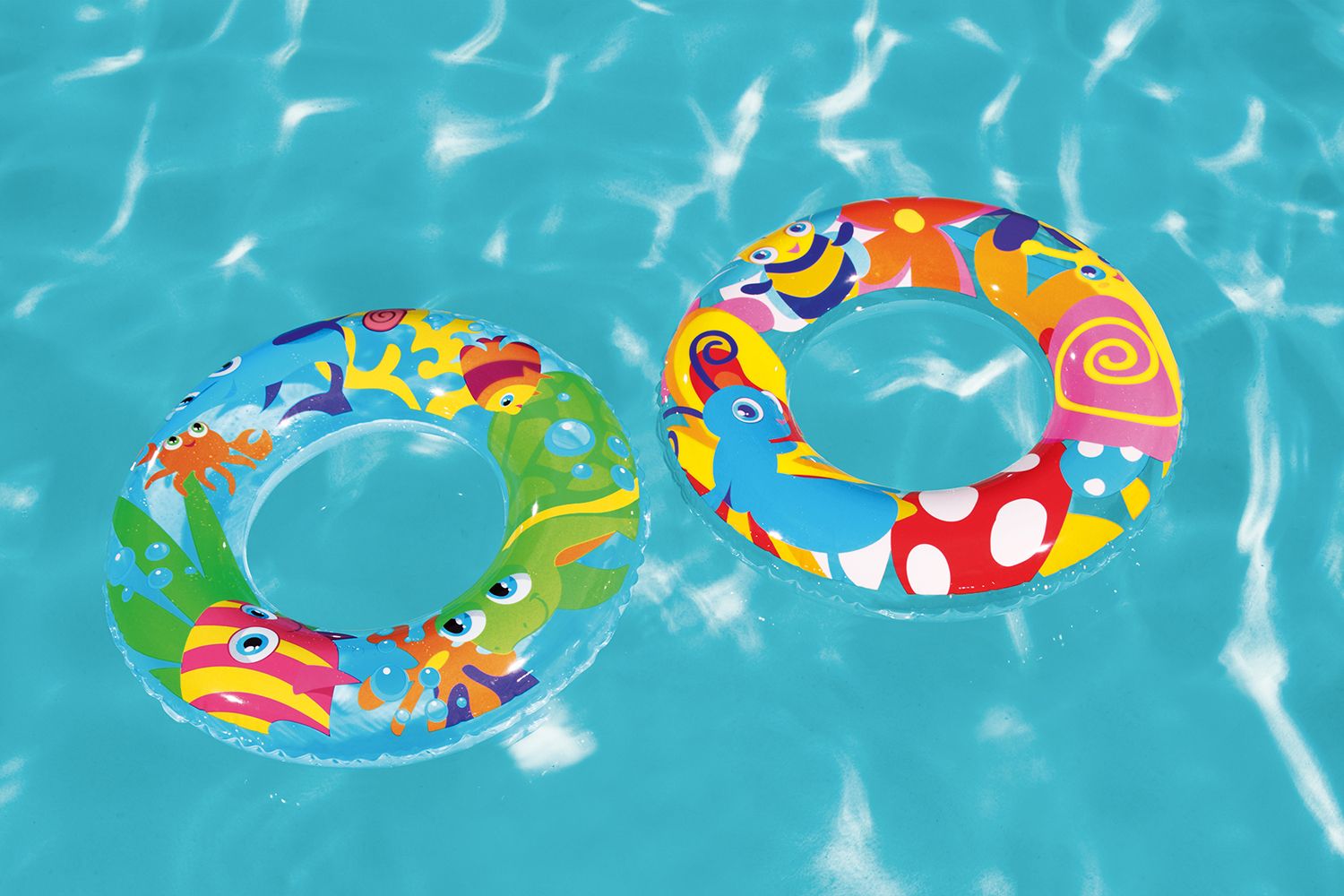 Bestway® 22" 56cm Designer Swim Ring
