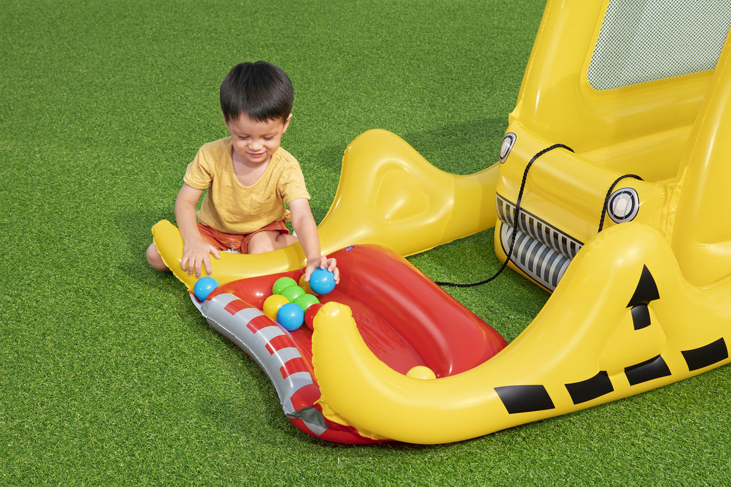 Bestway® Up, In & Over™     6'6" x 41" x 33"/1.98m x 1.05m x 84cm Dozer Ball Pit