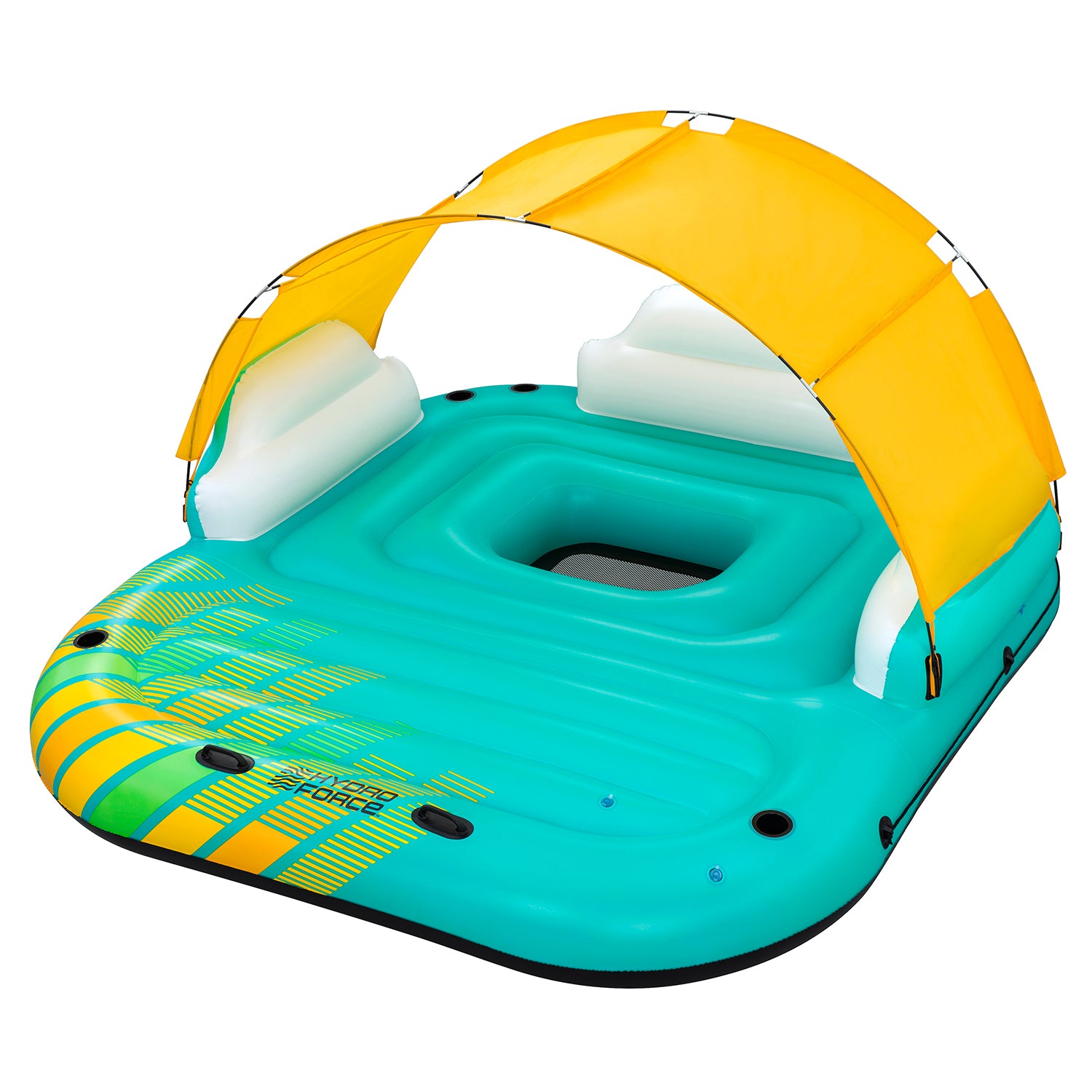 Hydro-Force® 5-person island Sunny Lounge 300 x 275 cm