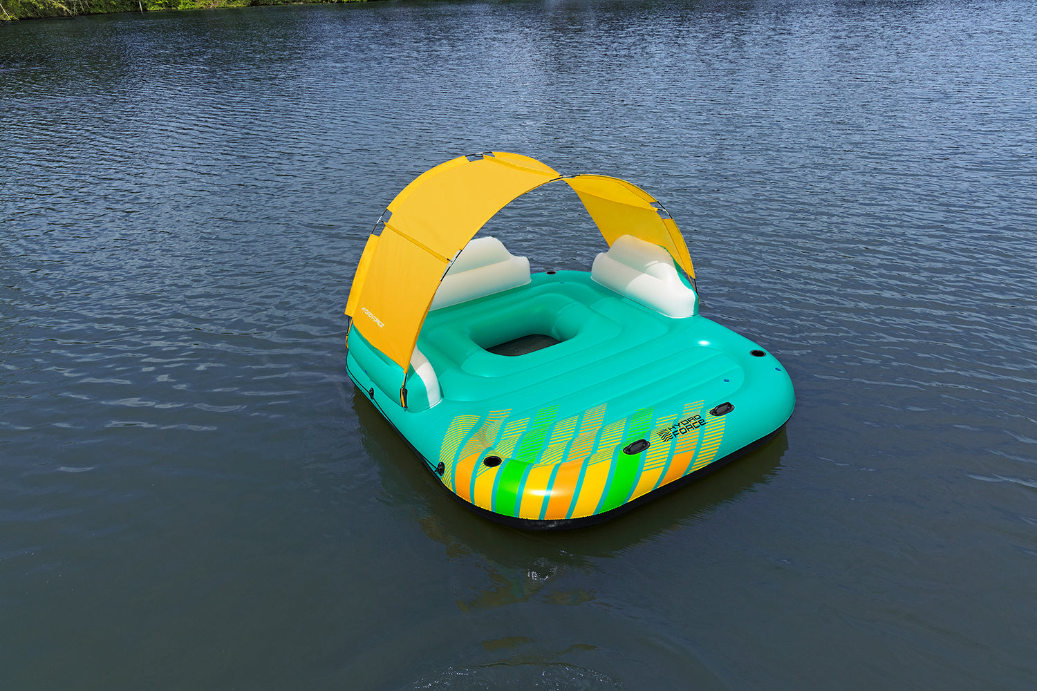 Hydro-Force® 5-person island Sunny Lounge 300 x 275 cm