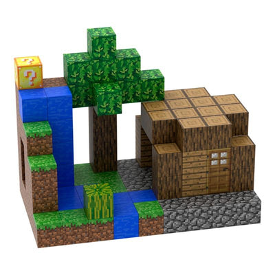 Minecraft Farm Magnetic Building Blocks