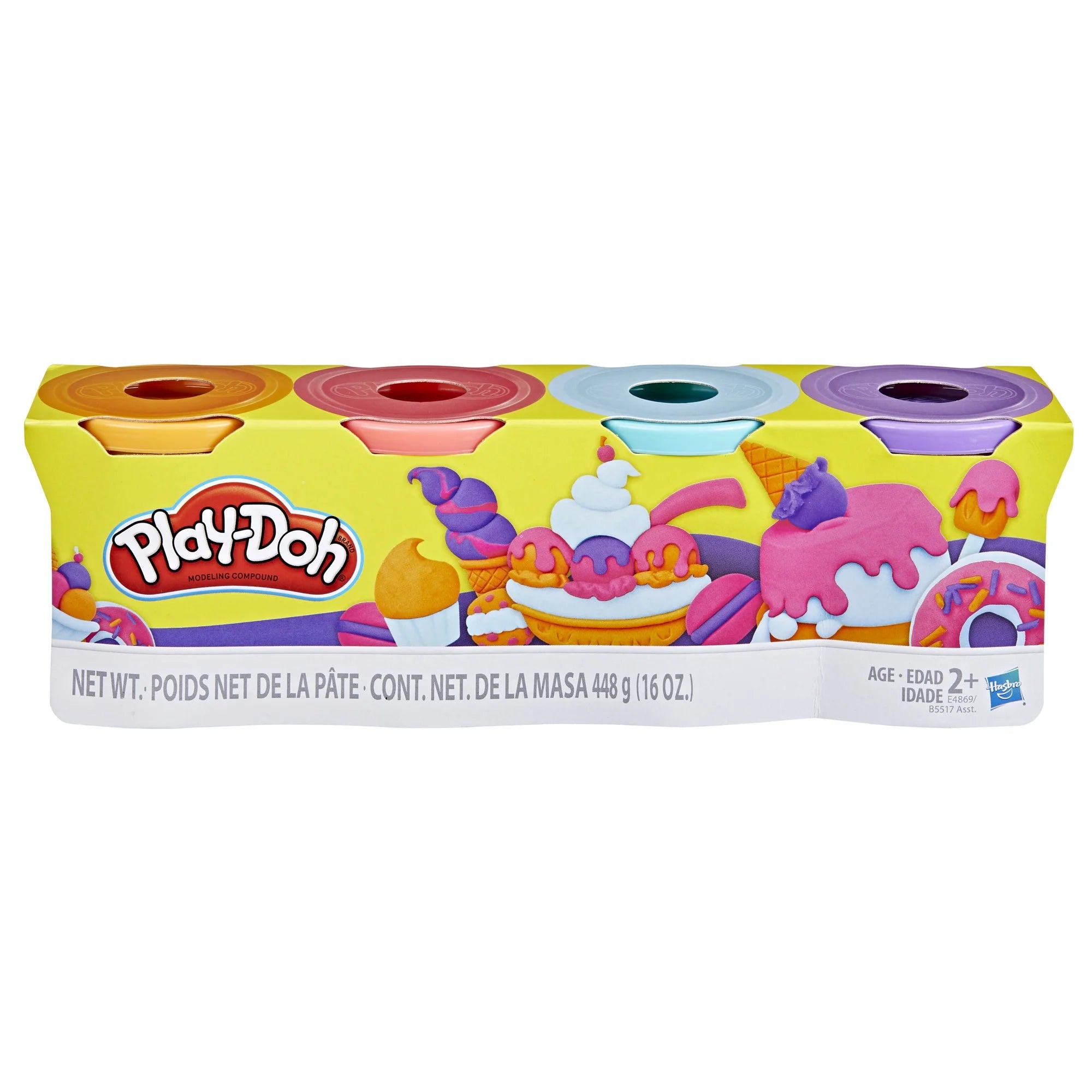 Play-Doh Pack of 4 Sweet Colors