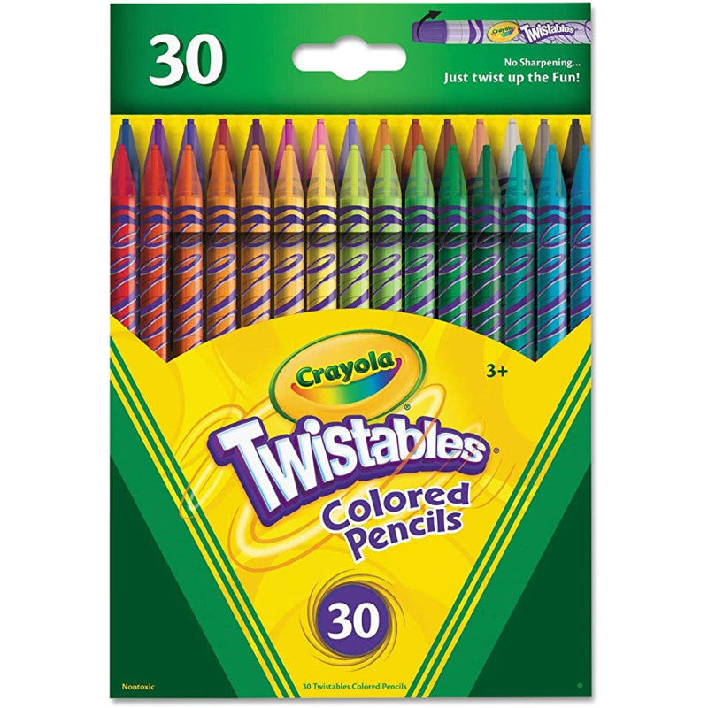 Crayola Twisted Colored Pencils 30-Count