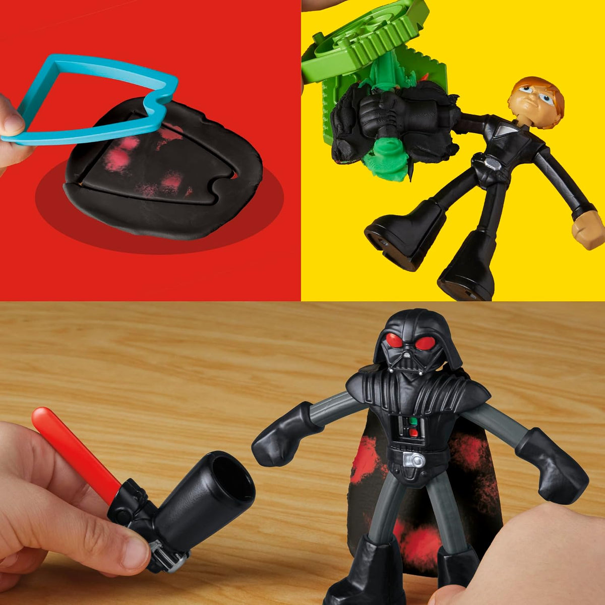 PLAY DOH SW SQUISH AND SLICE LIGHTSABERS