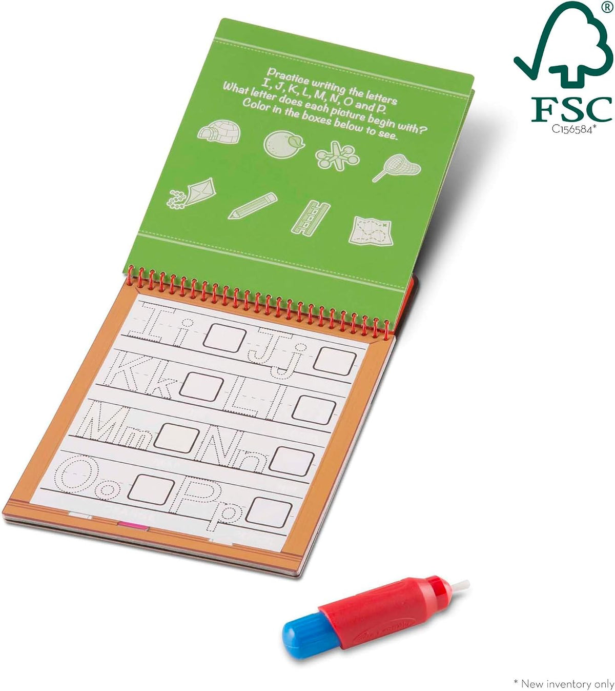 Melissa & Doug On the Go Water Wow! Reusable Water-Reveal Activity Pad