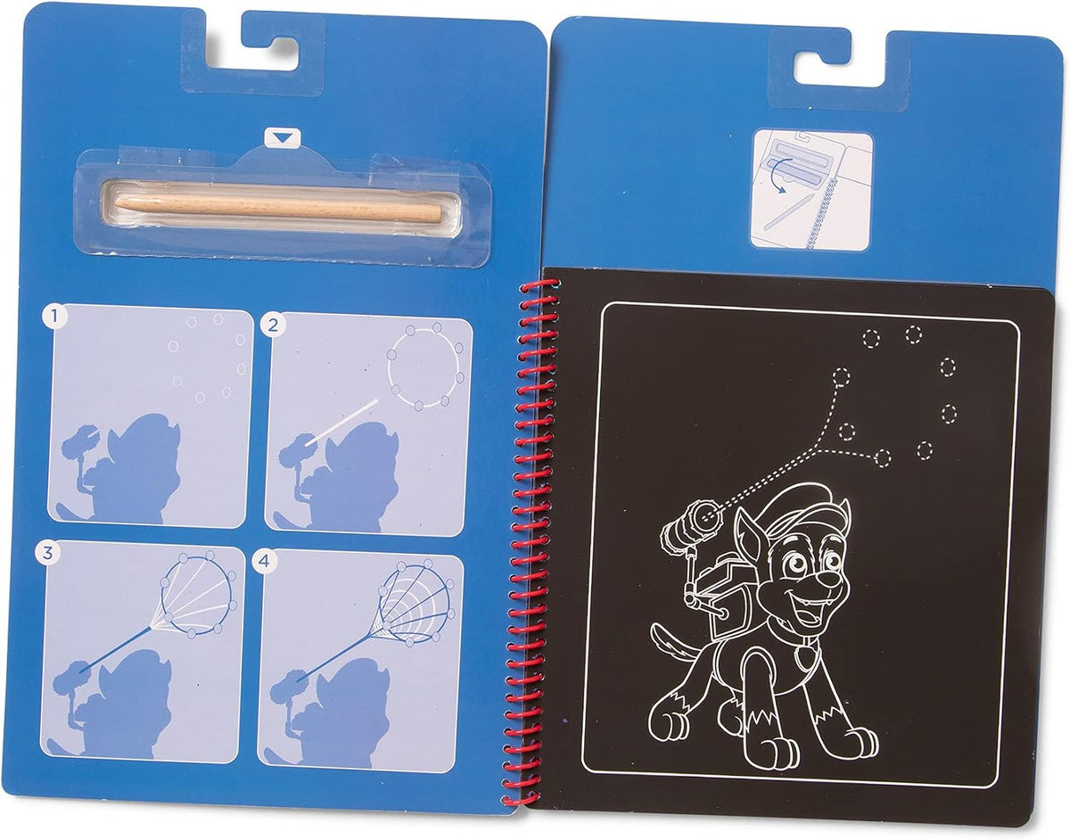 Melissa & Doug PAW Patrol Scratch Art Pad - Chase