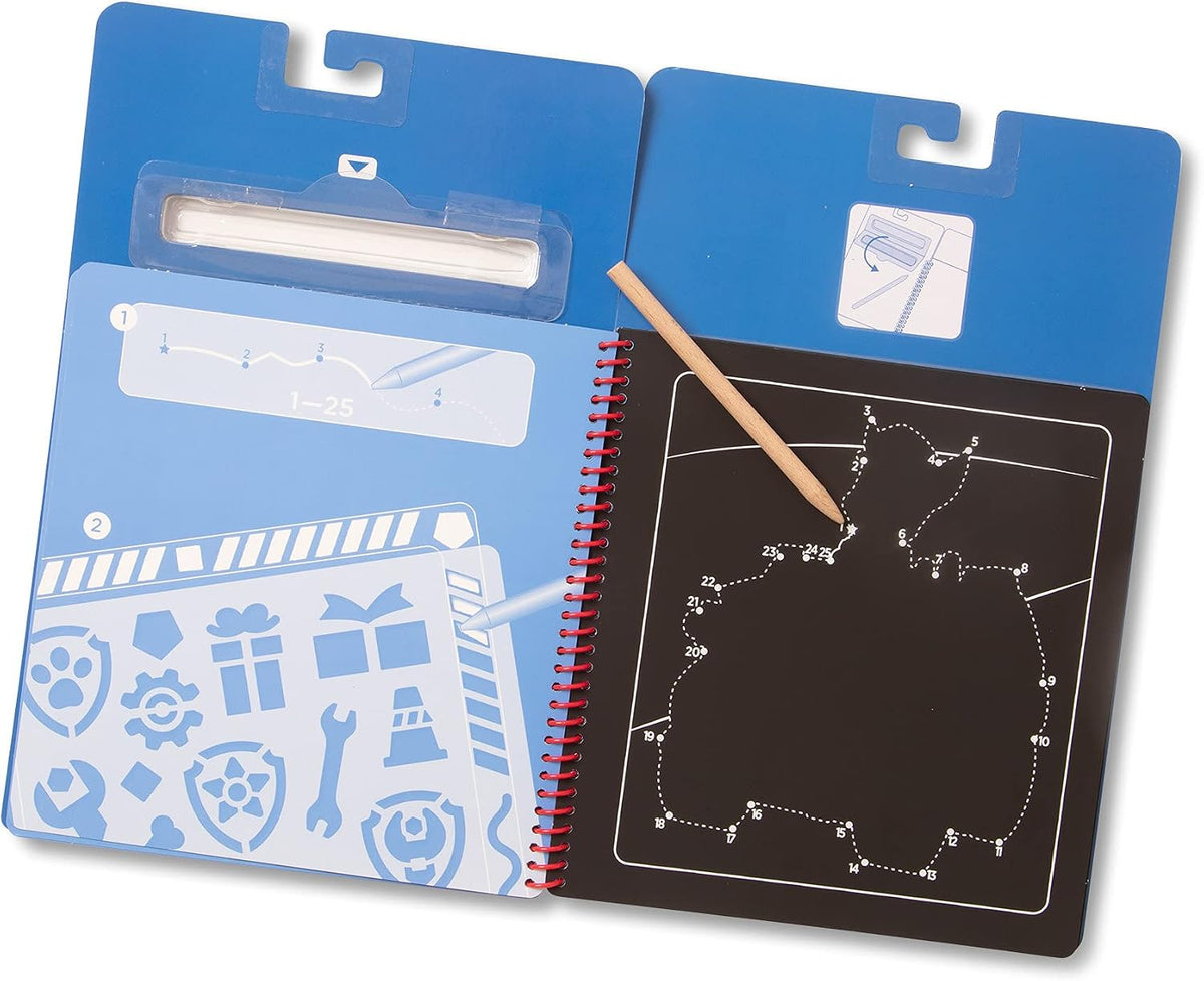Melissa & Doug PAW Patrol Scratch Art Pad - Chase