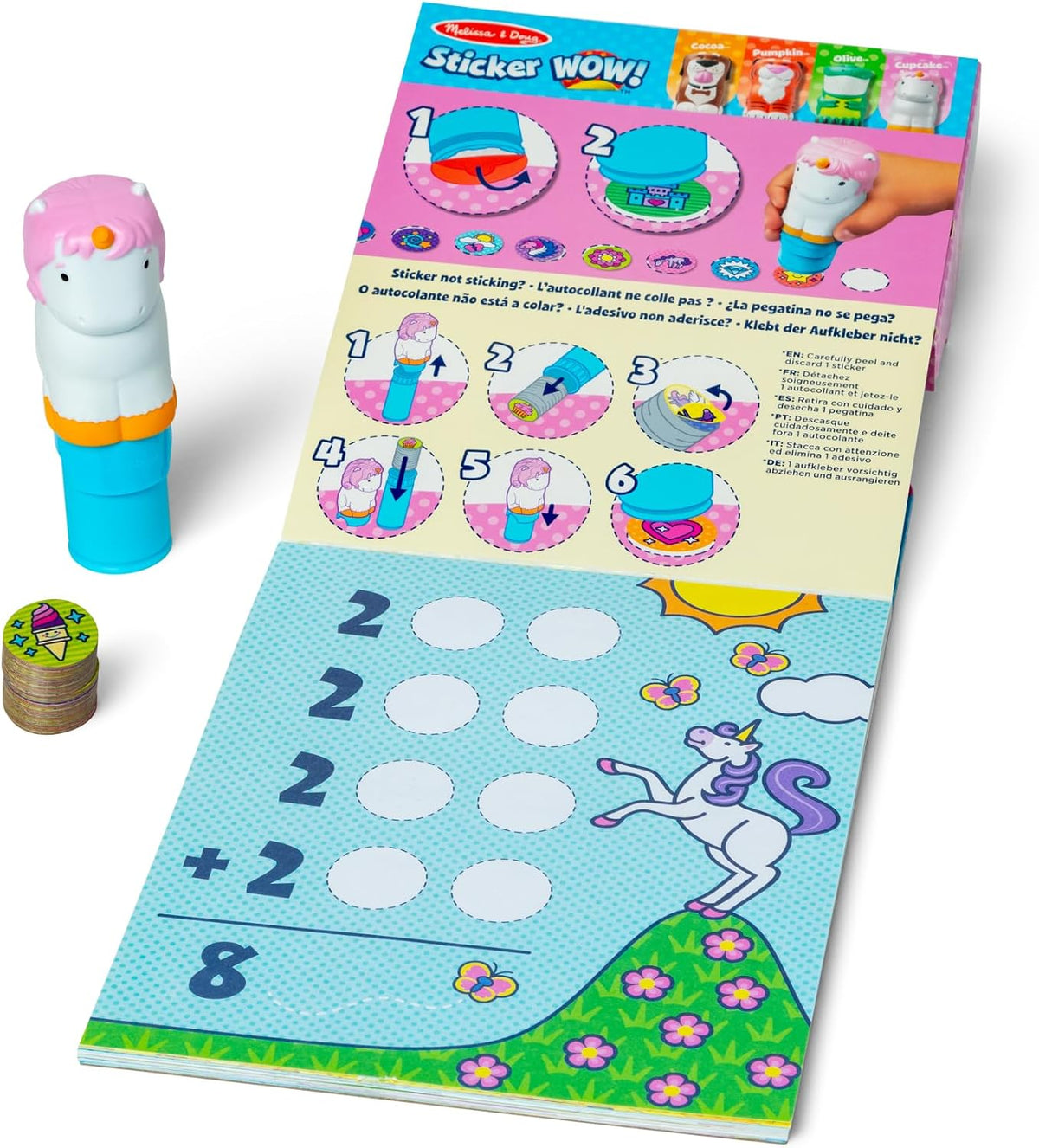 Sticker WOW!™ Activity Pad & Sticker Stamper - Tiger