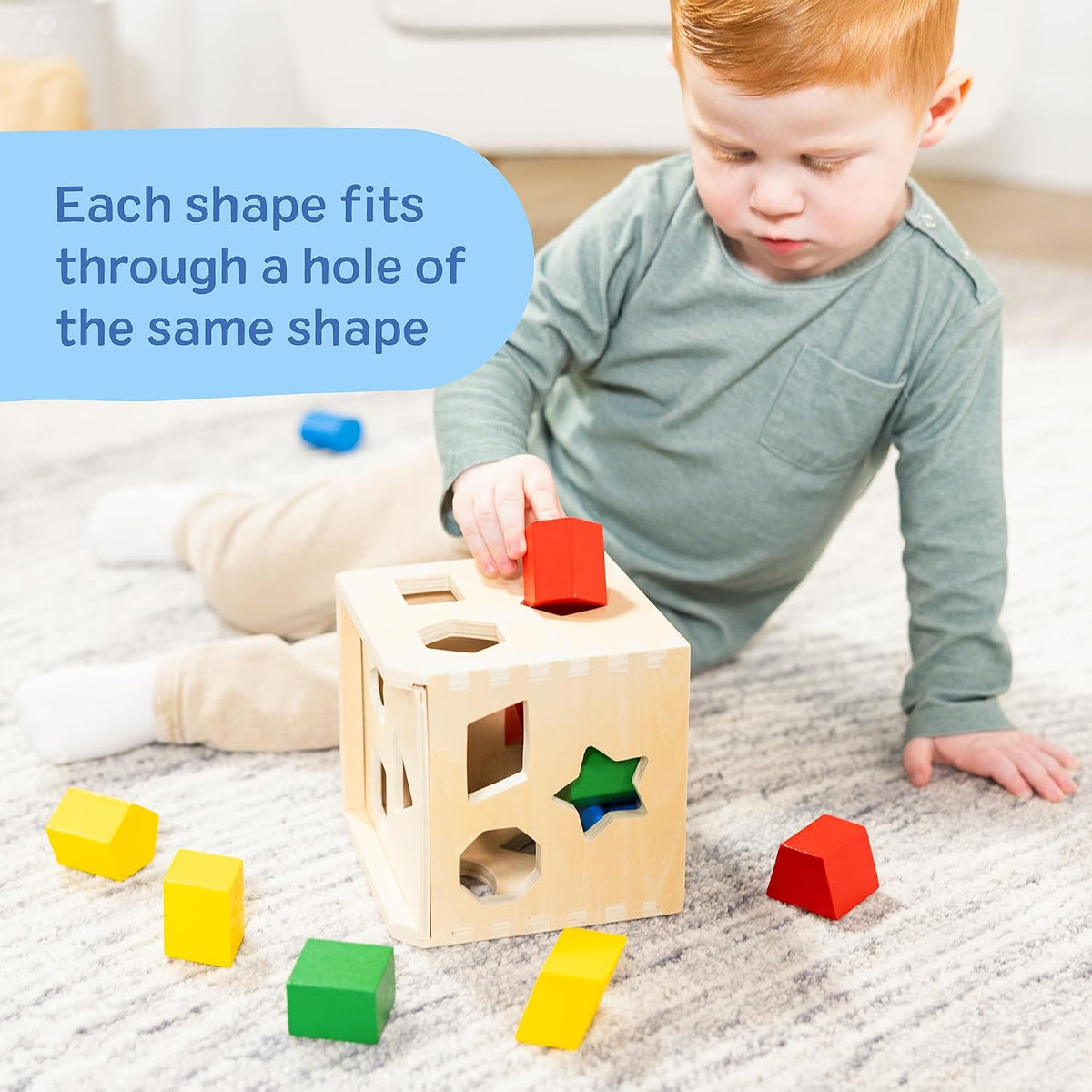 Melissa & Doug Shape Sorting Cube