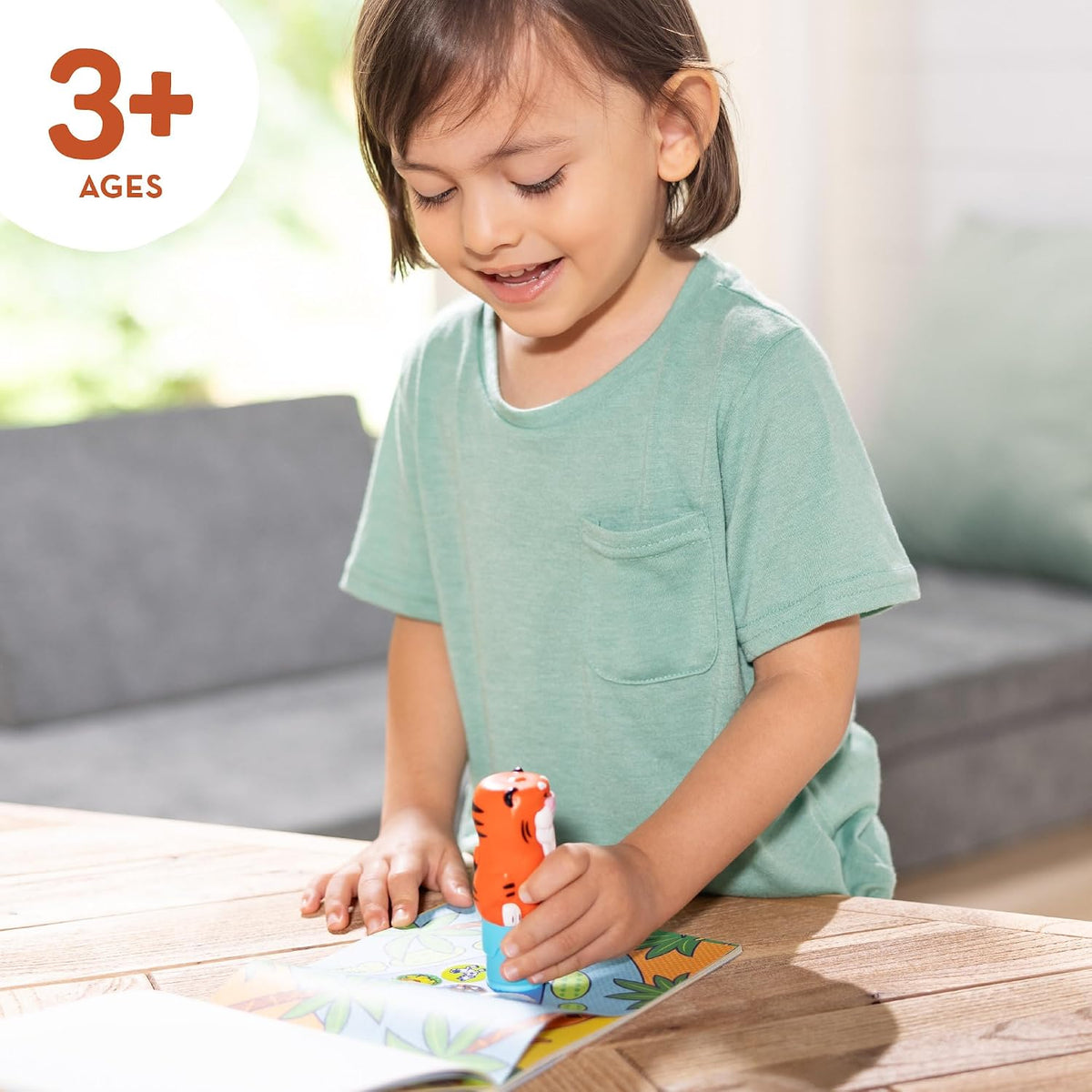 Sticker WOW!™ Activity Pad & Sticker Stamper - Tiger