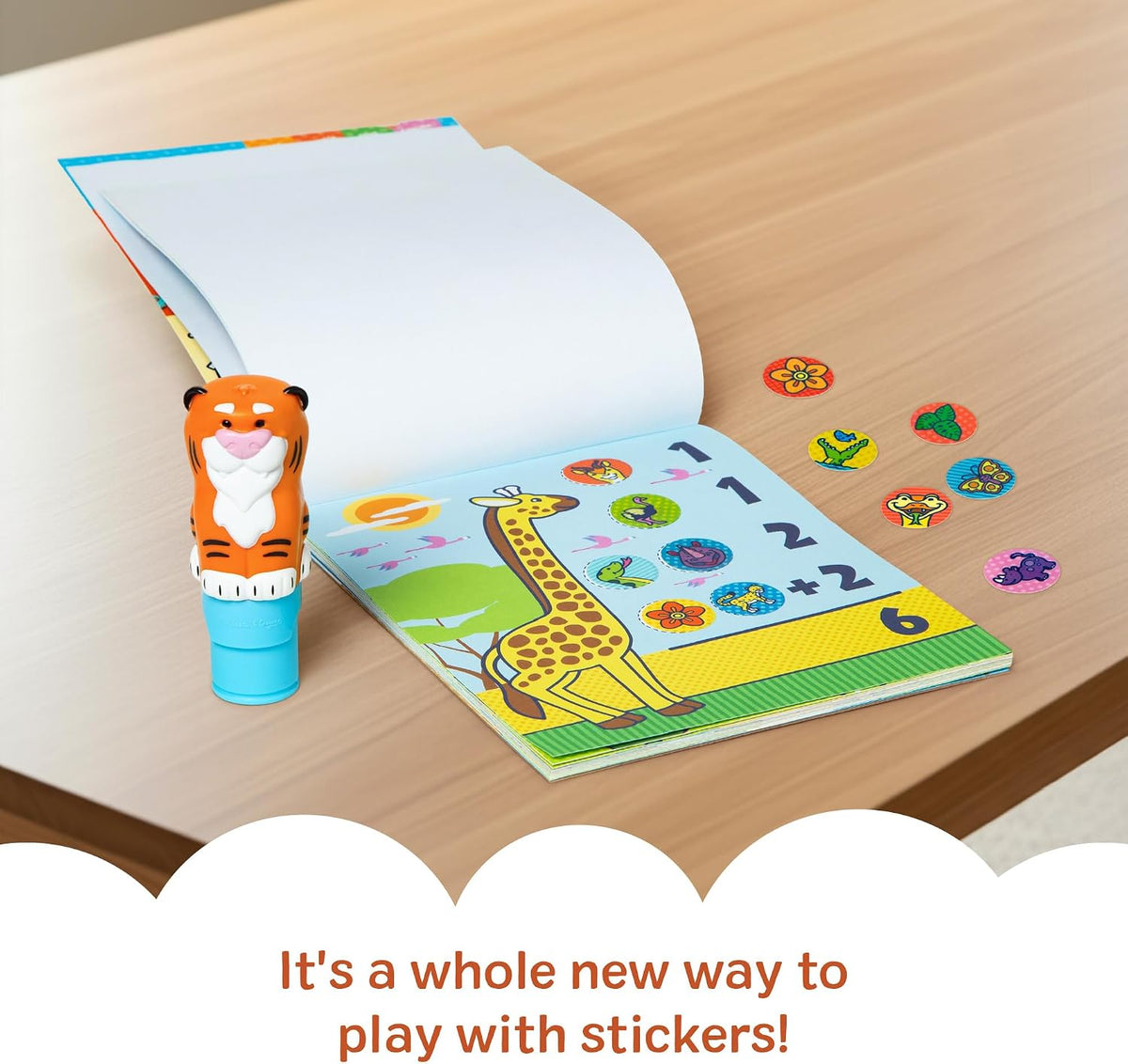 Sticker WOW!™ Activity Pad & Sticker Stamper - Tiger