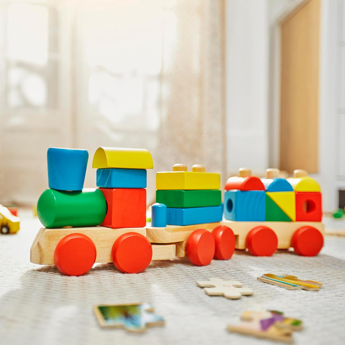 Melissa & Doug  Stacking Train