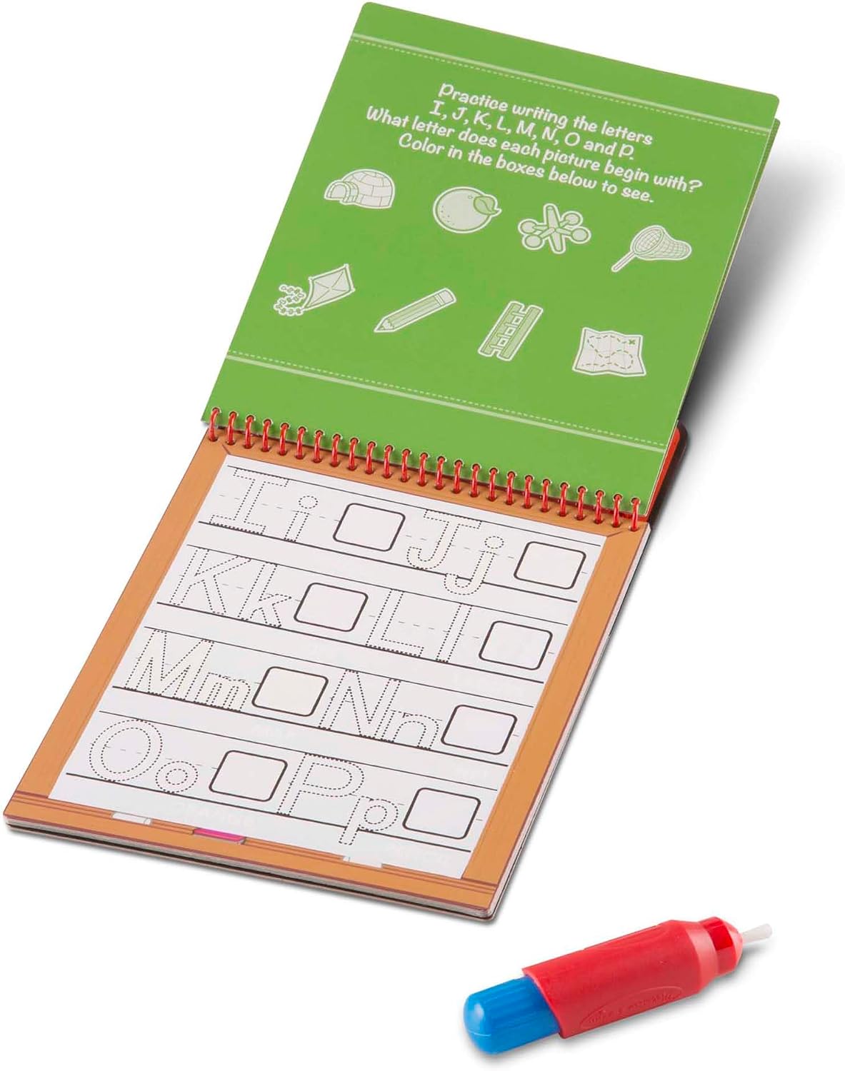 Melissa & Doug On the Go Water Wow! Reusable Water-Reveal Activity Pad