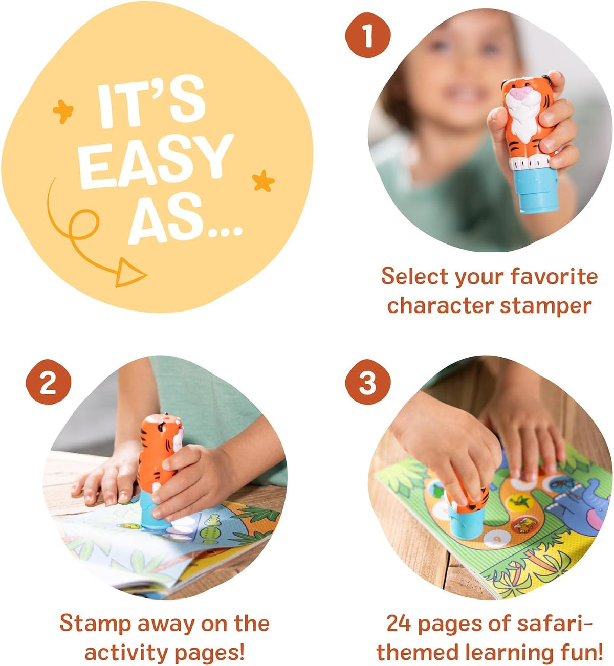 Sticker WOW!™ Activity Pad & Sticker Stamper - Tiger